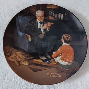 Norman Rockwell Decorative Plate